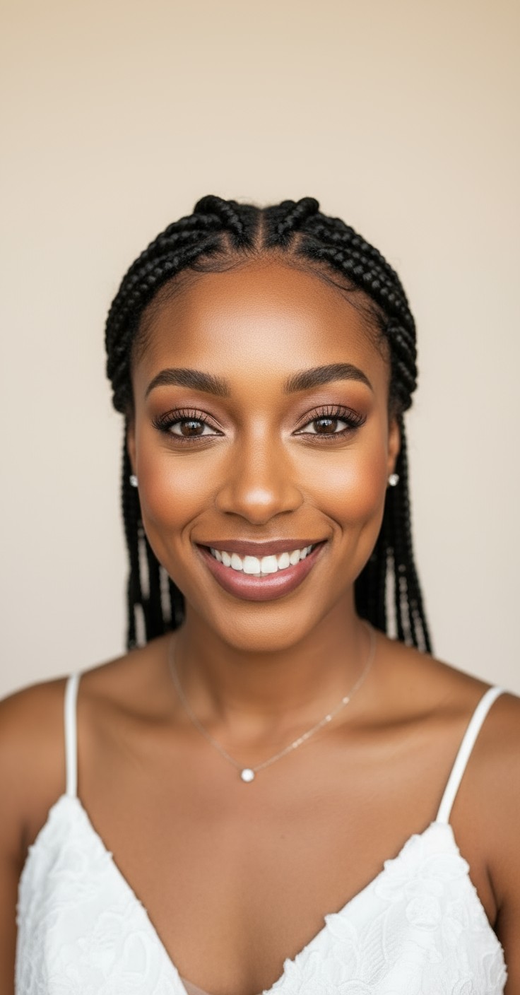 After Knotless Box Braids